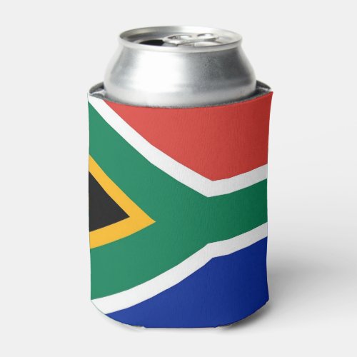 Can Cooler with flag of South Africa