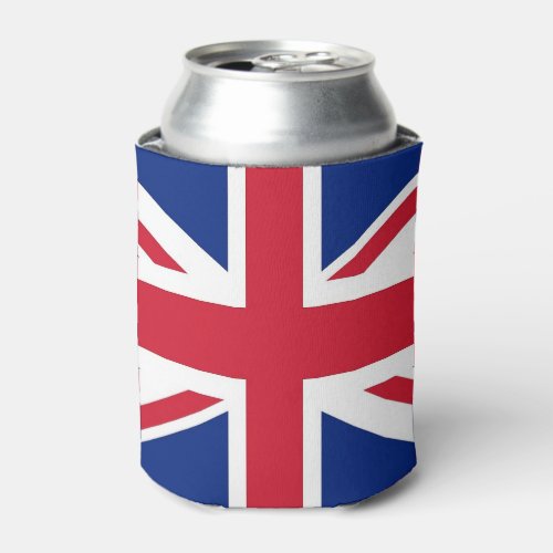 Can Cooler with flag of United Kingdom