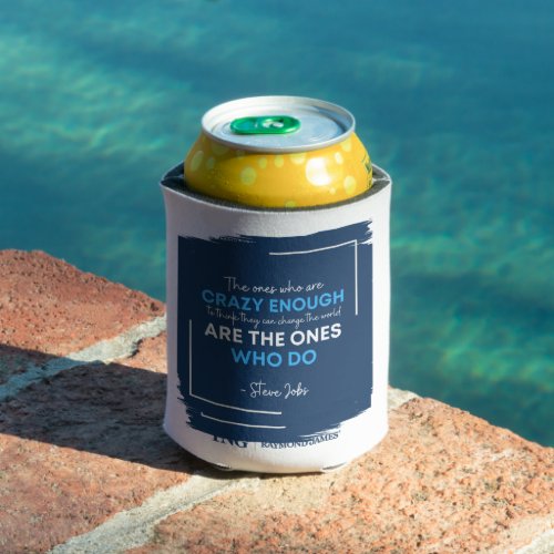 Can Cooler with Inspirational Quote