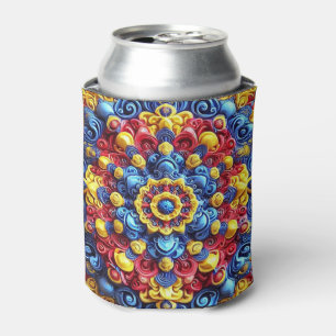 Can Cooler with Romanian Colors design