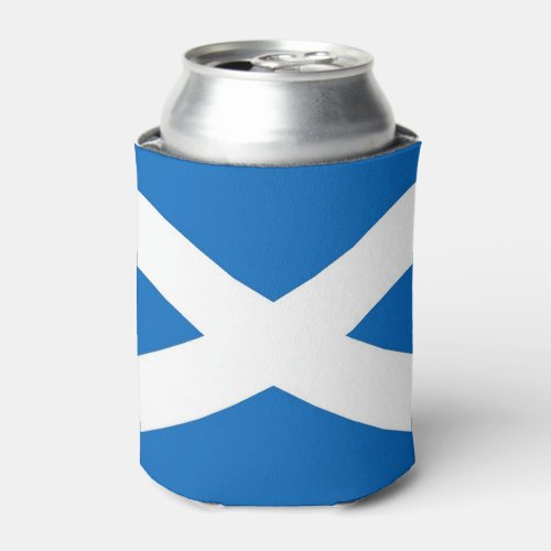 Can Cooler with Scotland flag United Kingdom