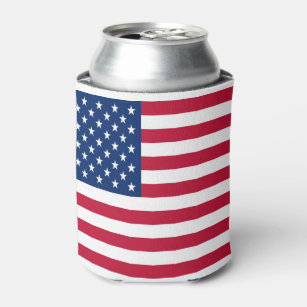 American Flag Bottle Koozie with Bottle Opener – The Flag Shirt