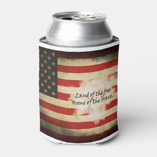 Can CoolersAmerican FlagLand of the Free Can Cooler