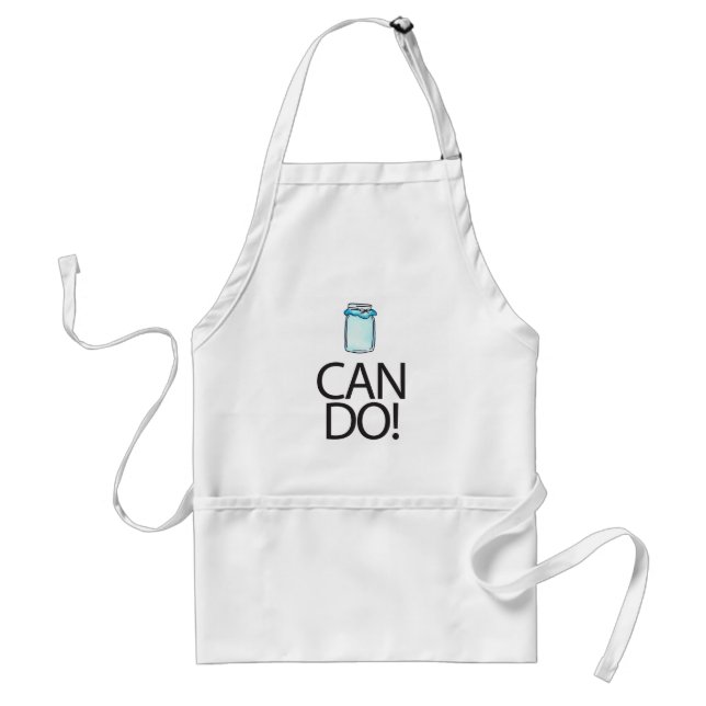 Can Do Adult Apron (Front)