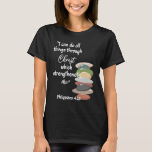 Can Do All Things Religious Bible YM Verse YW Them T-Shirt