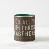 Can Do All Things Scripture Mug Brown (Center)