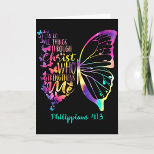Can Do All Things Through Christ Who Strengthens M Card