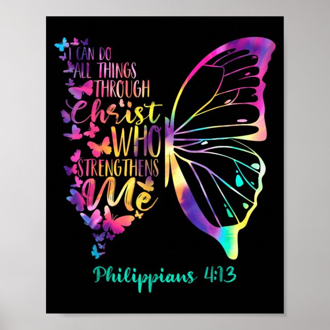 Can Do All Things Through Christ Who Strengthens M Poster (Front)