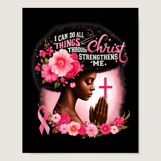 Can Do All Things Through Christ Who Strengthens M Poster