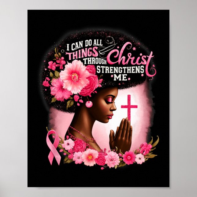 Can Do All Things Through Christ Who Strengthens M Poster (Front)