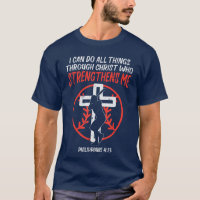 Can Do Allhings Baseball Religious Christian Men W