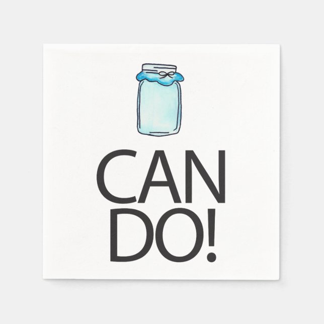 Can Do Paper Napkins (Front)