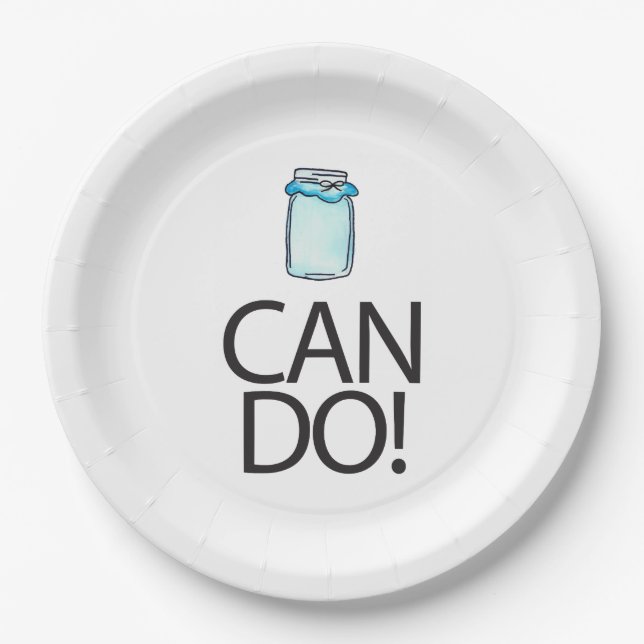 Can Do Paper Plates (Front)