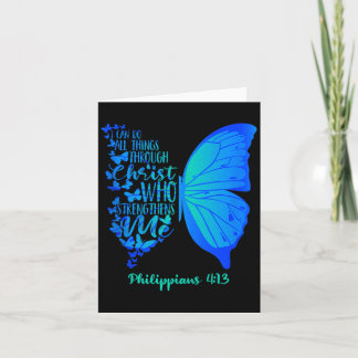 Can Do Things Through Christ Who Strengthens Gift Card