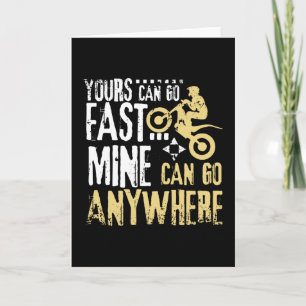 Can Go Anywhere Trial Bike Card