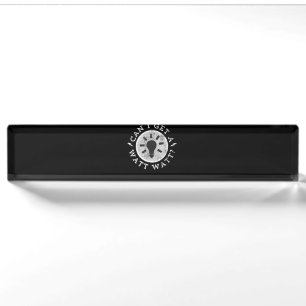 Can I Get a Watt Funny Lovers Electrician Engineer Desk Name Plate