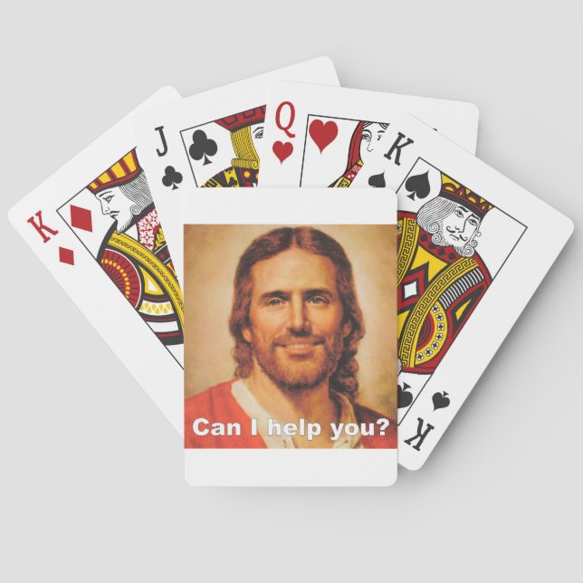 Can I Help You? Poker Cards (Back)