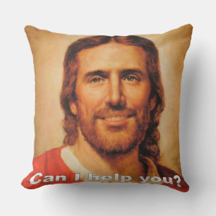 Can I Help You? Throw Pillow