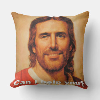 Can I Help You? Throw Pillow