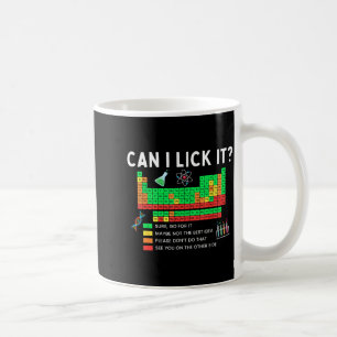 Can I Lick It Periodic Table Chart Science Teacher Coffee Mug