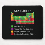 Can I Lick It Periodic Table  Mouse Pad<br><div class="desc">Can I Lick It Periodic Table</div>
