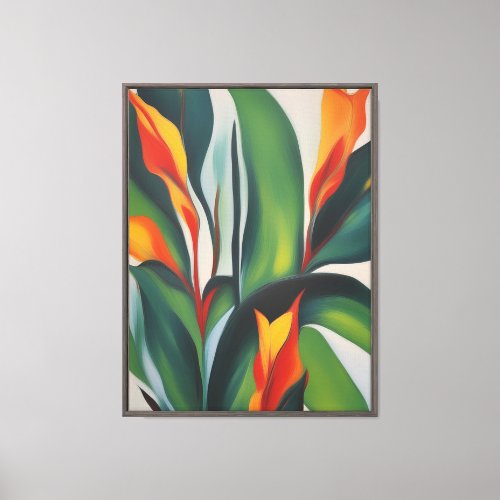Can I Lilac Framed Canvas Art