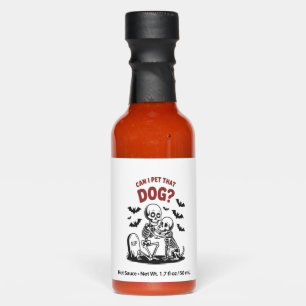 Can I Pet That Dog Halloween Hot Sauces