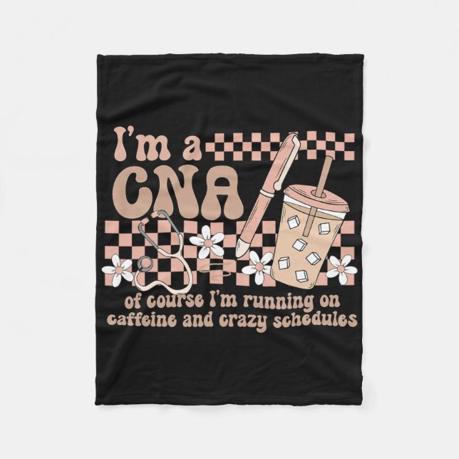 Can I Pet That Dog Skeleton Halloween Gifts  Fleece Blanket (Front)