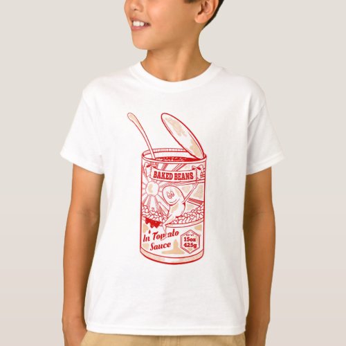 CAN OF BAKED BEANS T_Shirt