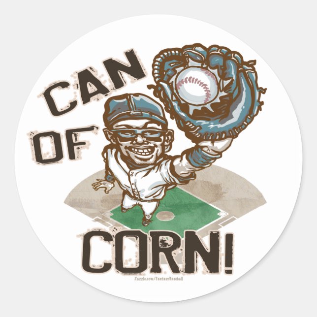 Can of Corn! Sticker (Front)