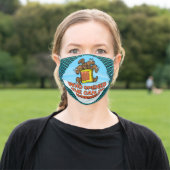 Can of Worms Adult Cloth Face Mask (Outside)