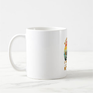 Can Plans Dog Pitbull Retro Sunset_1 Coffee Mug