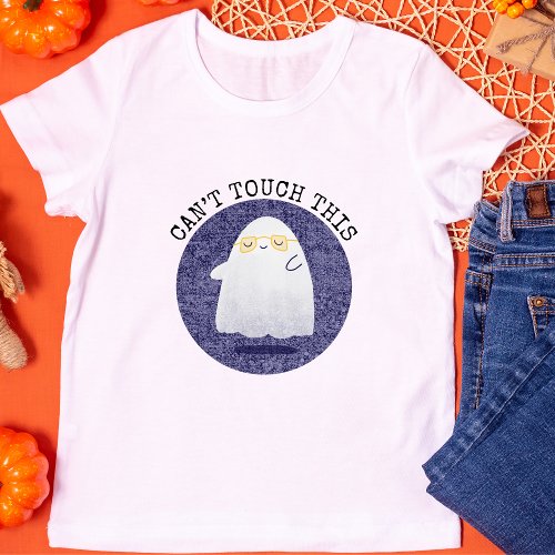 Cant Touch This Halloween Ghost T_Shirt