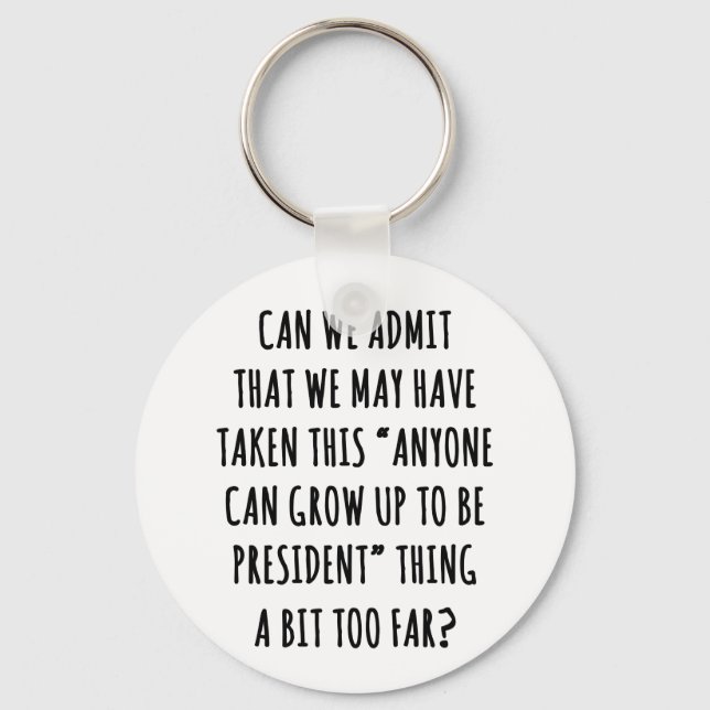Can We Admit Keychain (Front)