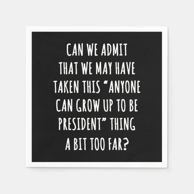 Can We Admit Napkins (Front)