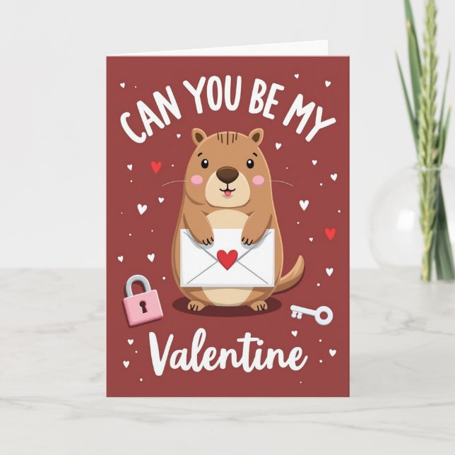 Can You Be My Valentine Card (Front)