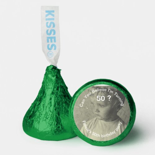 Can You Believe Turning 50? Child Photo Hershey®'s Kisses®