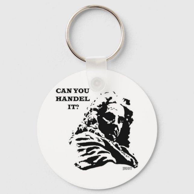 Can You HANDEL It? Keychain (Front)