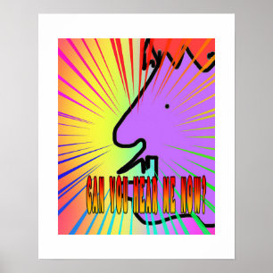 Can You Hear Me Now Poster + Mat