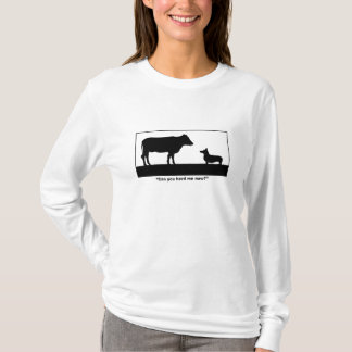Can You Herd Me Now Ladies Hoodie T-Shirt