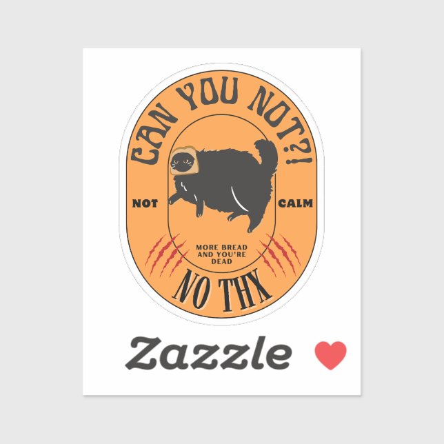 Can you NOT Sticker (Sheet)