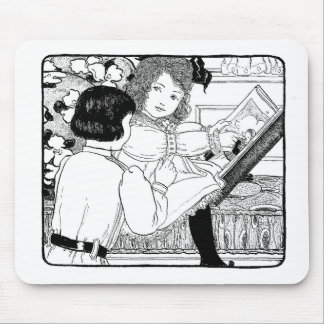 Can You Read the Book? Mouse Pad