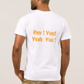 Can you see my nipples through this shirt, ? T-Shirt (Back)