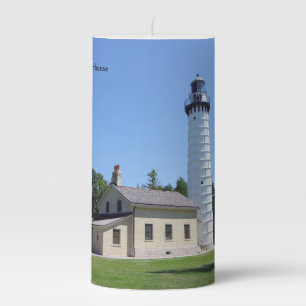 Cana Island Light candle
