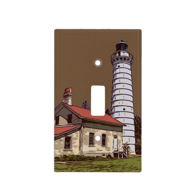 CANA ISLAND LIGHT SWITCH COVER (Front)