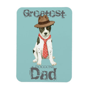 Canaan Dog Dad Magnet