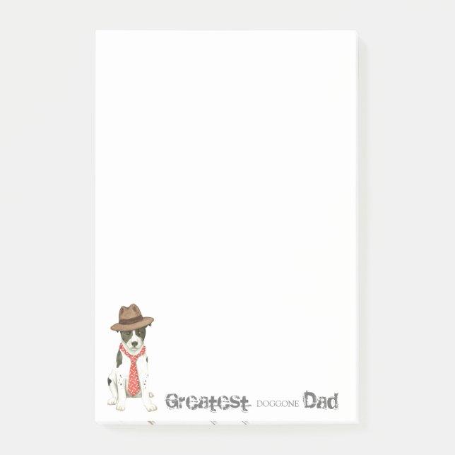 Canaan Dog Dad Post-it Notes (Front)