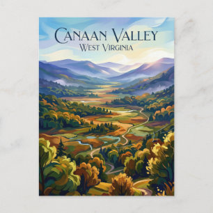 Canaan Valley Resort State Park West Virginia Postcard