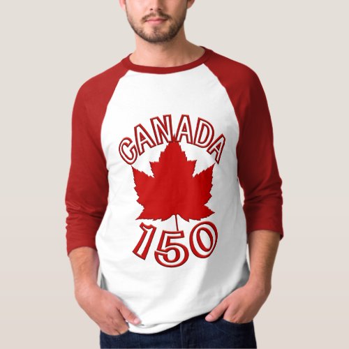 Canada 150 Jersey Canada Maple Leaf Souvenir Shirt