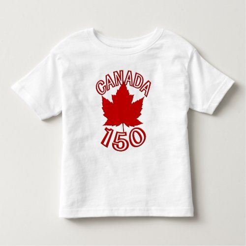 Canada 150  Jersey Shirt Toddler Canada 150 Shirts